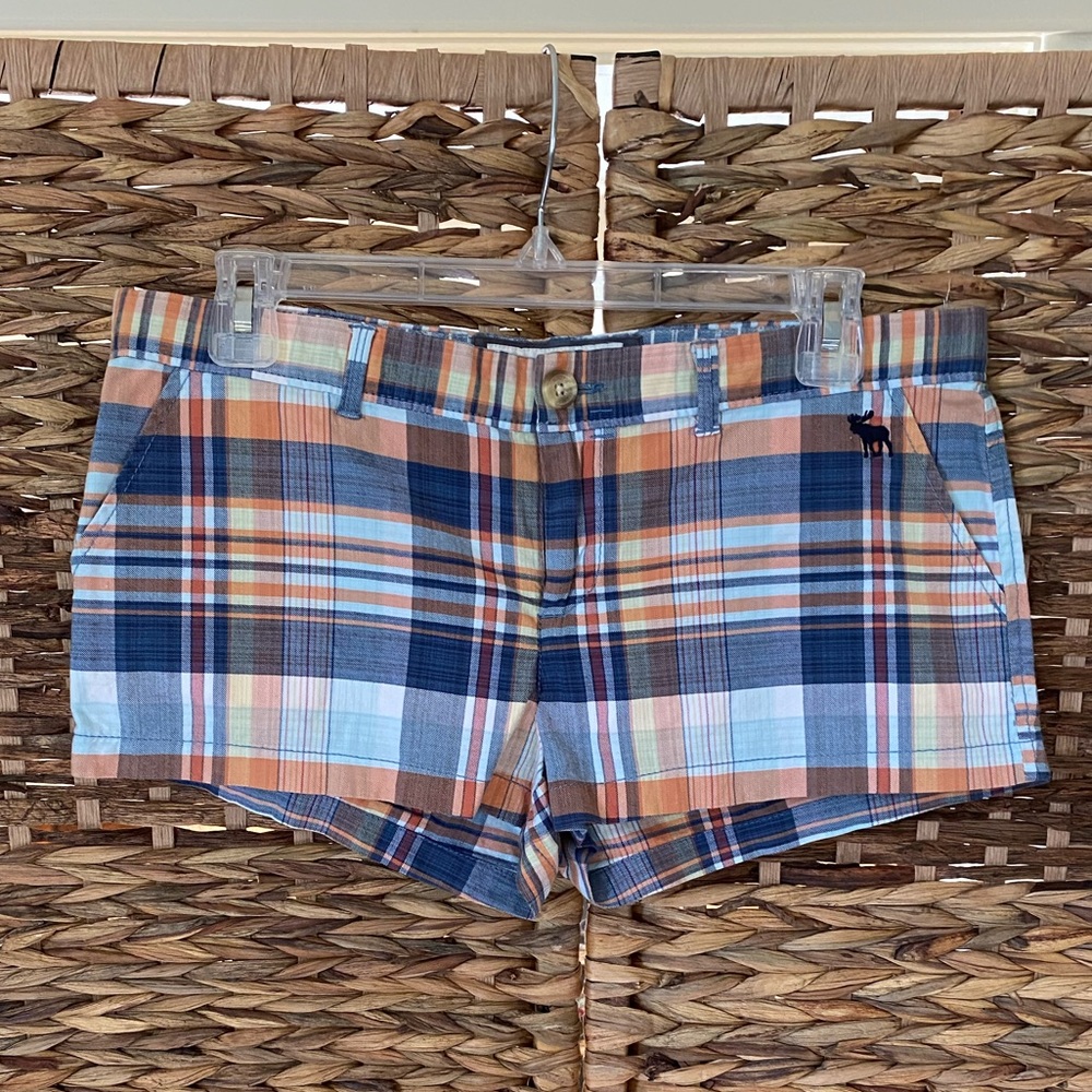 Abercrombie and Fitch Plaid Shorts